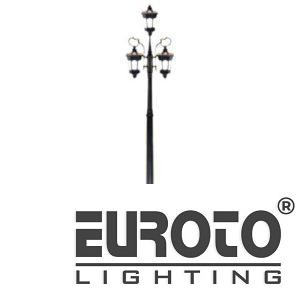 Đèn trụ sân vườn TRŲ 302 L800 x H4000 E27 x 3