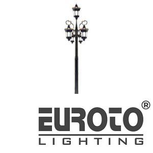 Đèn trụ sân vườn TRŲ 304 L800 x H4000 E27 x 5