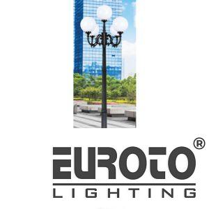 Đèn trụ sân vườn TRỤ 316 Ø800 x H3400 E27 x 5