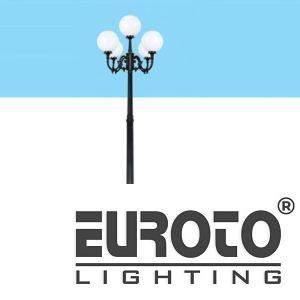 Đèn trụ sân vườn TRỤ 319 Ø850 x H4000 E27 x 5