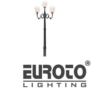 Đèn trụ sân vườn TRỤ 324 L650 x H3300 E27 ×3