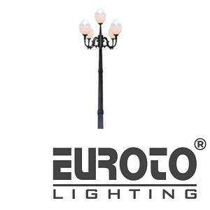 Đèn trụ sân vườn TRỤ 326 L650 x H3300 E27 × 5