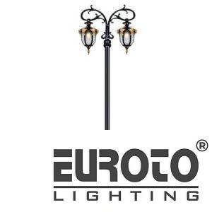 Đèn trụ sân vườn TRỤ 338 L660 x H3000 E27 × 2