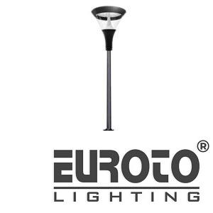 Đèn trụ sân vườn TRŲ 346 Ø480 x H3700 Chip Philips 80W Driver DONE