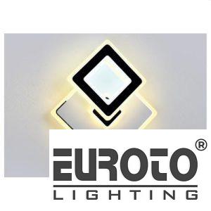 Đèn vách trang trí L240*H320, LED 45W, 2 Màu ánh sáng