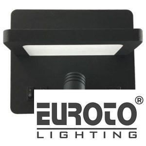 Đèn vách trang trí L190*W115*H185, LED 6W + 3W (2 Chế Độ)