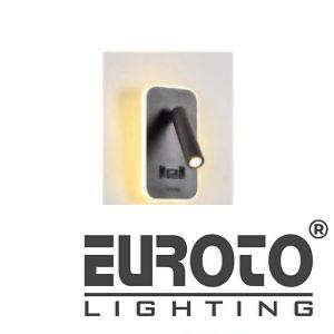 Đèn vách gắn đầu giường V-944 L120 x W80×H180 COB 10W +3W Cổng USB