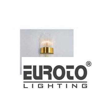 Đèn vách pha lê L200 x H500 E14 ×2