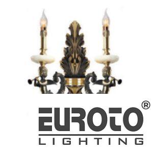 Đèn tường nến đồng L420*H510 - E14*2