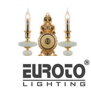 Đèn tường nến đồng L320*H380 - E14*2