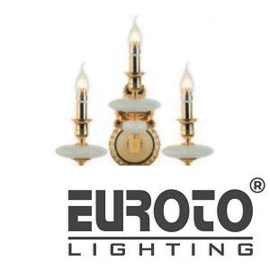 Đèn tường nến đồng L330*H450 - E14*3