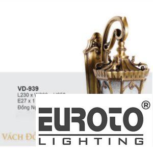 Đèn tường đồng L230*W300*H650 - E27*1 - Đồng Nguyên Chất